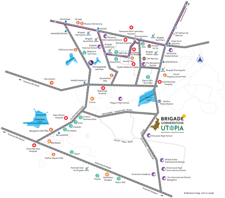 Brigade Utopia Location Map